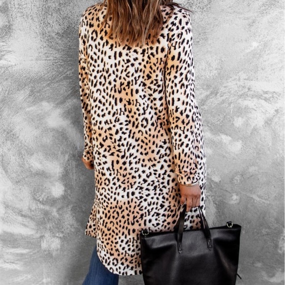 Leopard Print Cardigan - Picture 5 of 5